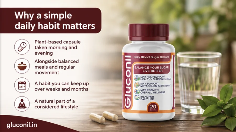 Gluconil — a simple daily capsule habit