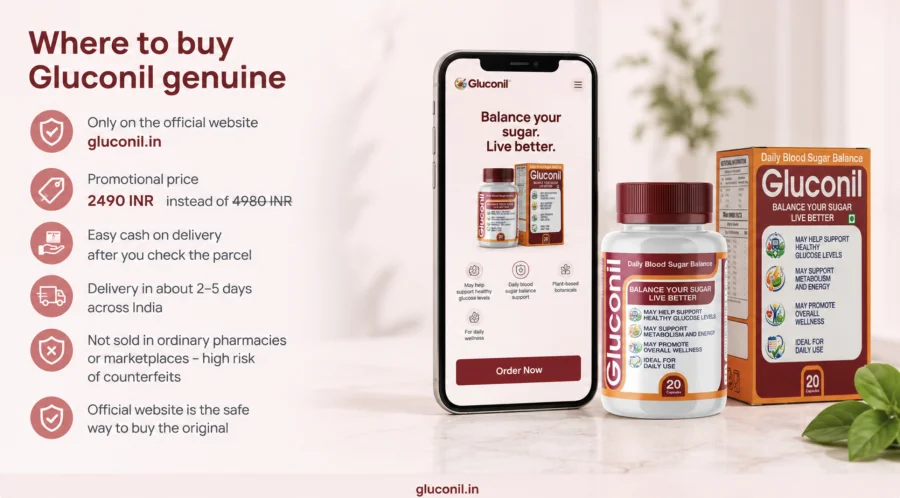 Gluconil — buy the genuine product on the official website in India