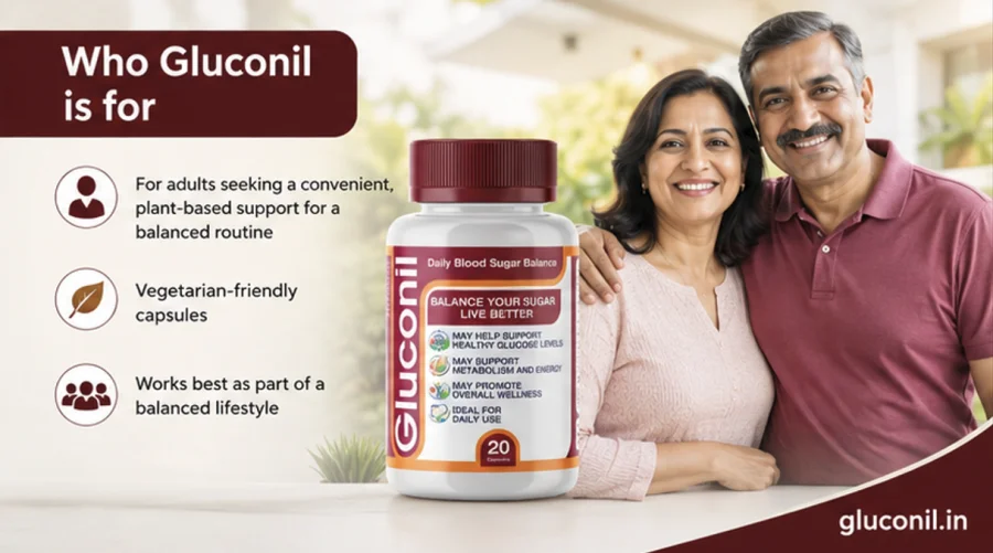 Gluconil — vegetarian capsules for adults